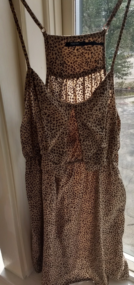 Cheetah print dress